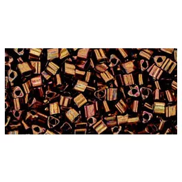   Toho Triangle Japanese Seed Bead  -  224  -  Olympic Bronze  -  size: 11/0