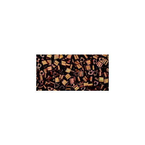 Toho Triangle Japanese Seed Bead  -  224  -  Olympic Bronze  -  size: 11/0