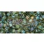 Toho Triangle Japanese Seed Bead  -  243 -  Emarald Lined Topaz - 11/0