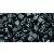 Toho Triangle Japanese Seed Bead  -  81  -  Hematite  -  size: 8/0