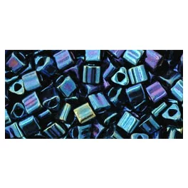   Toho Triangle Japanese Seed Bead  -  82  -  Metallic Nebula  -  size: 8/0