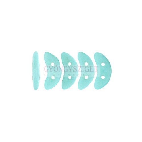 Crescent gyöngy - Kétlyukú félhold - Colortrend Opaque Limpet Shell - 10mm