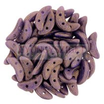   Crescent gyöngy - Kétlyukú félhold - Pacifica Elderberry  - 10mm