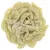 CzechMates 2 Hole Crescent Czech Glass Bead - opaque beige - 10mm