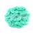 CzechMates 2 Hole Crescent Czech Glass Bead - matte turquoise green - 10mm