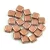 Tile gyöngy - Matt Copper - 6x6mm