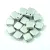 Tile gyöngy - Silver Metallic Satin - 6x6mm