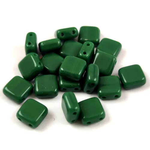 Tile gyöngy - Moss Green - 6x6mm