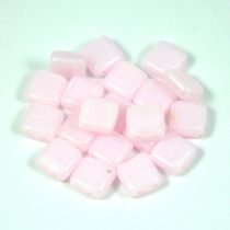 Tile gyöngy - Opal Pink - 6x6mm