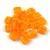 Tile gyöngy - Opal Orange - 6x6mm