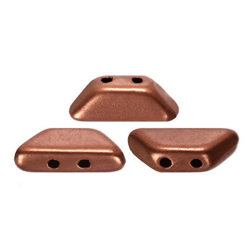Tinos® par Puca®Bead - matte copper - 4x10 mm