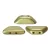 Tinos® par Puca®Bead Bead - pastel olivin - 4x10 mm