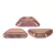 Tinos® par Puca®Bead Bead - white pink gold luster - 4x10 mm