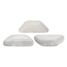 Tinos® par Puca®Bead - white - 4x10 mm