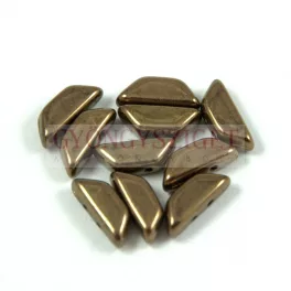 Tinos® par Puca®Bead - golden bronz - 4x10 mm