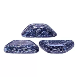 Tinos® par Puca®Bead - tweedy blue - 4x10 mm