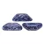 Tinos® par Puca®Bead - tweedy blue - 4x10 mm