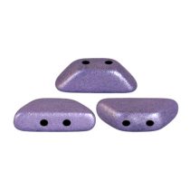 Tinos® par Puca®gyöngy - matte metallic purple - 4x10 mm
