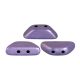 Tinos® par Puca®Bead - matte metallic purple - 4x10 mm