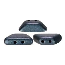 Tinos® par Puca®Bead - matte metallic dark blue - 4x10 mm