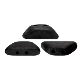 Tinos® par Puca®Bead Bead - jet matte - 4x10 mm