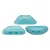 Tinos® par Puca®Bead - turquoise blue - 4x10 mm