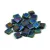 Miyuki tila gyöngy - 401fr - Matte Rainbow Black - 5x5mm