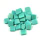 Miyuki tila gyöngy - 412fr - Matte Rainbow Turquoize Green - 5x5mm