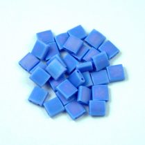   Miyuki tila gyöngy - 417lfr - Matte Opaque Light Blue AB - 5x5mm