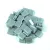 Miyuki tila gyöngy - 443 - Opaque Gray Luster - 5x5mm
