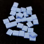 Miyuki tila gyöngy - 446 - Opaque Light Periwinkle Luster - 5x5mm