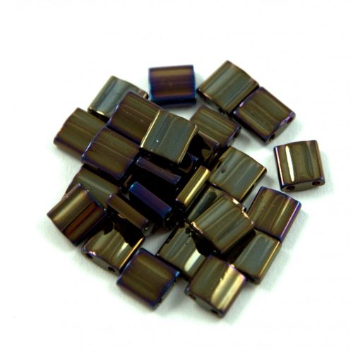 Miyuki Tila 2 Hole Japanese Seed Bead - 458 - Metallic Bronze Iris -5mm