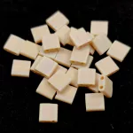 Miyuki tila gyöngy - 493fr - Matte Opaque Pear AB - 5x5mm