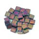 Miyuki tila gyöngy - 1898 - Purple Gray Rainbow Luster - 5mm