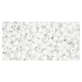   Toho Round Japanese Seed Bead  -  41  -  Opaque White -  size: 11/0
