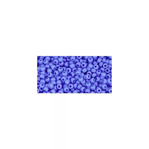Toho Round Japanese Seed Bead  -  48L  -  Opaque Periwinkle - 11/0