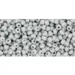 Toho Round Japanese Seed Bead  -  53  -  Opaque Gray -  size: 11/0