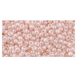   Toho Round Japanese Seed Bead   -  106  -  Transparent-Lustered Rosaline  -  size: 11/0