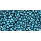 Toho Round Japanese Seed Bead   -  108bd  -  Transparent-Lustered Teal  -  size: 11/0