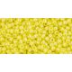 Toho Round Japanese Seed Bead  -  128  -  Opaque Lustered Dandelion  -  size: 11/0