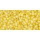 Toho Round Japanese Seed Bead  -  192  -  Yellow Lined Crystal  -  size: 11/0