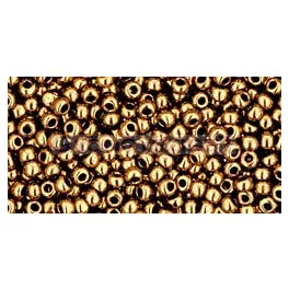   Toho Round Japanese Seed Bead  -  221  -  Bronze  -  5g  -  size: 11/0