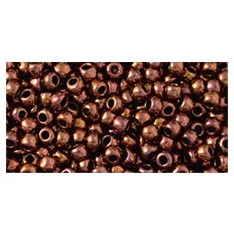   Toho Round Japanese Seed Bead  -  224  -  olympic Bronze  -  size: 11/0