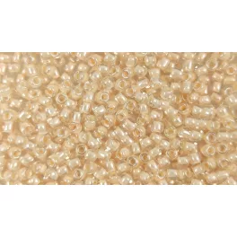   Toho Round Japanese Seed Bead  -  352  -  Light Jonquil Lined Crystal - 11/0
