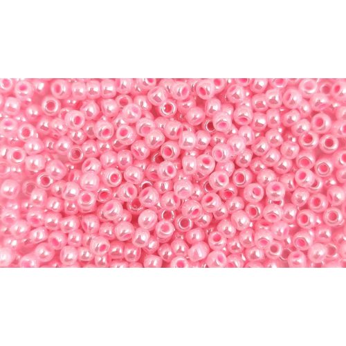 Toho Round Japanese Seed Bead  -  908  -  Ceylon Baby Pink  -  size: 11/0