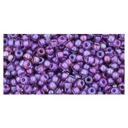   Toho Round Japanese Seed Bead  -  928 - Purple Lined Rosaline  -  size: 11/0