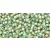 Toho Round Japanese Seed Bead  -  952  -  Sea Foam Lined Rainbow Lt Topaz -  size: 11/0