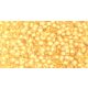 Toho Round Japanese Seed Bead  -  961f - Butter Lined Frosted Crystal -  size: 11/0
