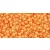 Toho Round Japanese Seed Bead  -  962  -  Peach-Lined Crystal-  size: 11/0