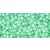 Toho Round Japanese Seed Bead  -  975  -  Neon Seafoam Lined Crystal -  size: 11/0
